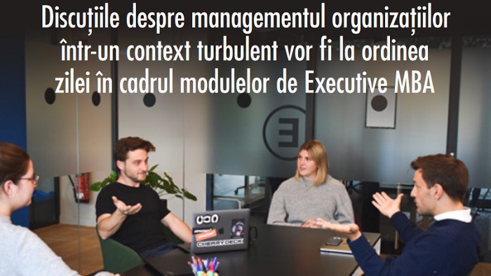 Vasile Alecsandru Strat: Discuțiile despre managementul organizațiilor într-un context turbulent vor fi la ordinea zilei în cadrul modulelor de Executive MBA