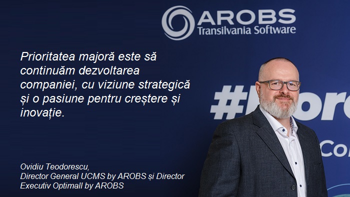 UCMS by AROBS are un nou Director General