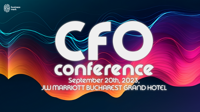 CFO Conference București. Pe 20 septembrie 2023, discutăm despre cum putem construi reziliența financiară în era schimbării