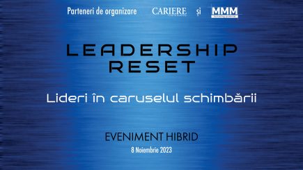 Leadership RESET. Lideri în caruselul schimbării