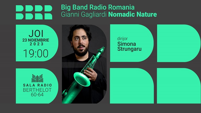 „NOMADIC NATURE”: jazz cu saxofonistul spaniol GIANNI GAGLIARDI, la Sala Radio