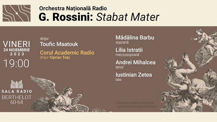 Rossini – dirijat de Toufic Maatouk – la Sala Radio