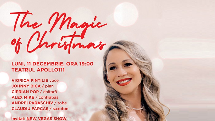 Viorica Pintilie invită publicul la concertul „The Magic of Christmas“ – luni, 11 decembrie 2023, Teatrul Apollo111