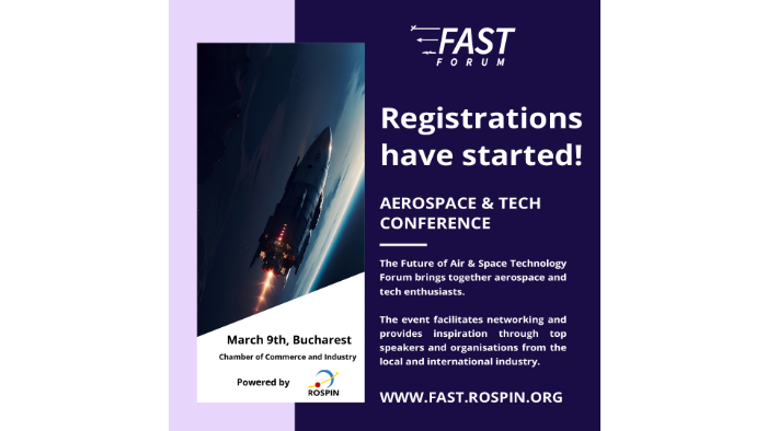 Descoperă Viitorul Tehnologiei Aerospațiale la FAST Forum!