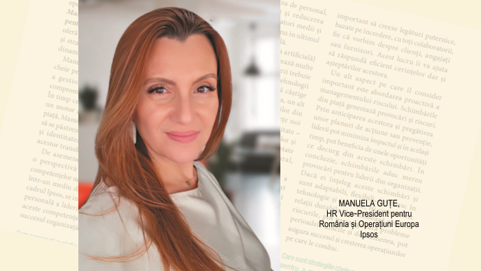 Manuela Guțe: „Inovația este un driver al avantajului competitiv”