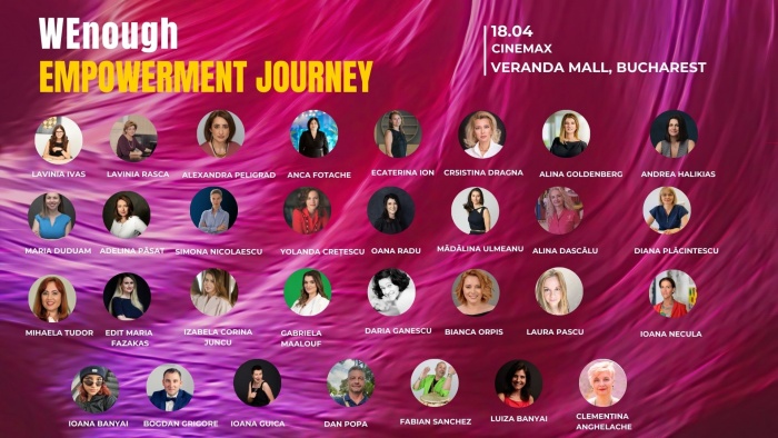 #WEnough Empowerment Journey: Leadership feminin și egalitate de șanse