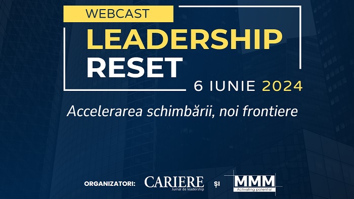 LEADERSHIP RESET. Accelerarea schimbării, noi frontiere