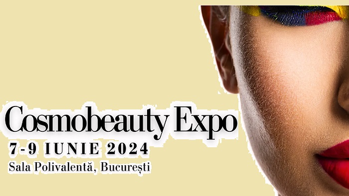 Cosmobeauty EXPO va avea loc între 7-9 iunie la Sala Polivalentă din București