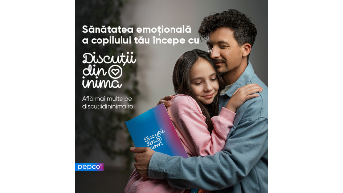 DDB România și Pepco România lansează campania „Discuții din inimă” pentru a încuraja comunicarea sinceră dintre părinți și copii
