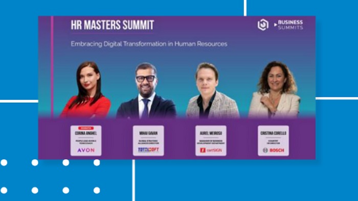 Soluţii pentru transformarea digitală în HR. certSIGN @HR Masters Summit Bucharest Tech Week 2024