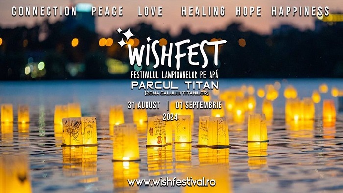 WishFest, festivalul lampioanelor pe apă, are loc pe 31 august și 1 septembrie