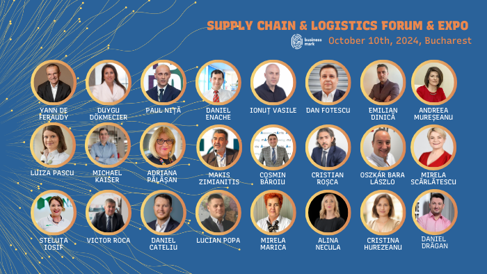 Supply Chain & Logistics Forum & Expo 2024: Peste 20 de profesioniști din domeniu analizează cele mai eficiente strategii pentru navigarea volatilității economice și a contextului geopolitic