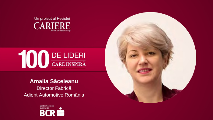 Amalia Săceleanu, ADIENT AUTOMOTIVE ROMÂNIA: Cred cu tărie că un lider puternic este un exemplu prin fapte, nu doar prin cuvinte. Astfel, îmi place să îmi demonstrez angajamentul prin acțiuni care susțin dezvoltarea echipei