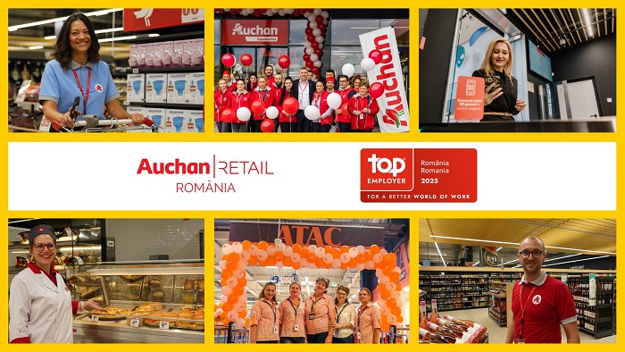 Auchan România, premiat pentru etică, valori, sustenabilitate și nu numai