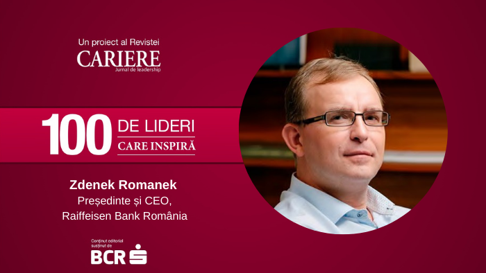 Zdenek Romanek, Raiffeisen Bank România: „Este esențial să ieși din zona de confort și să îndrăznești să încerci lucruri noi pentru a stimula progresul”