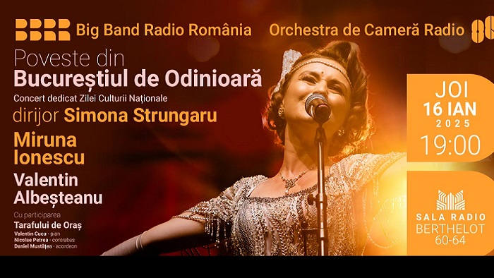 „Poveste din Bucureştiul de odinioară”: concert de muzică românească interbelică