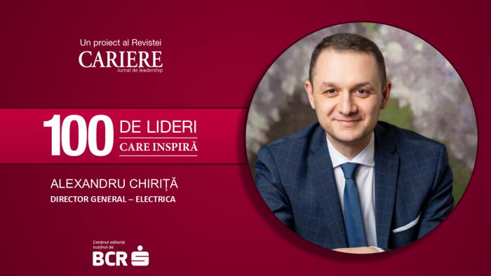 Alexandru Chiriță, Electrica: “O investiție în educație este una dintre cele mai durabile și valoroase contribuții pe care le pot aduce”