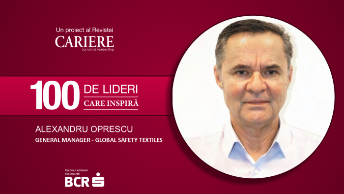 Alexandru Oprescu, Global Safety Textiles: “Succesul este dependent în totalitate de o reciprocitate pozitivă între organizație și echipă”