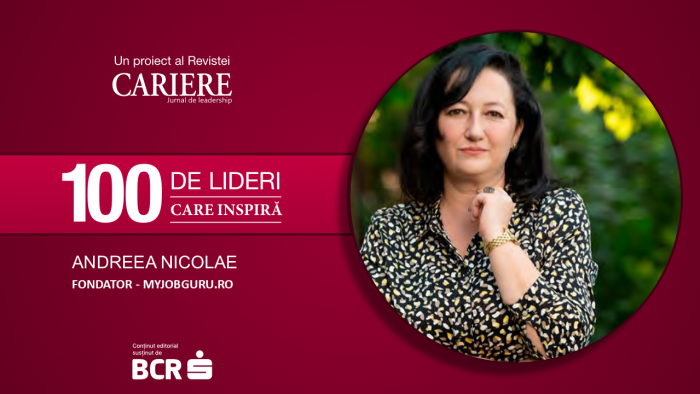 Andreea Nicolae, Myjobguru.ro: Poveștile de succes și lecțiile învățate din eșecuri pot servi ca sursă de inspirație și motivație pentru noi toți