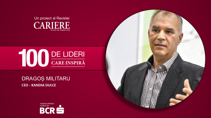 Dragoș Militaru, Kandia Dulce: “Încerc întotdeauna să ascult toate opiniile, să învăț de la ceilalți, să aflu care sunt motivațiile oamenilor atunci când iau decizii”