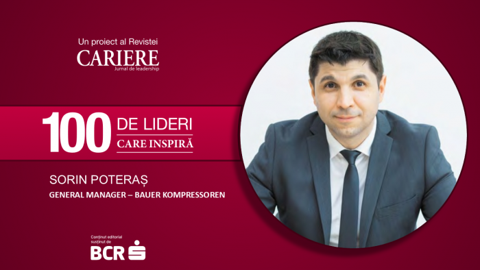 Sorin Poteraș, Bauer Kompressoren: “Pentru a avea succes în orice domeniu, este esențial să ai o viziune clară și o direcție profesională care să te mențină motivat și concentrat”