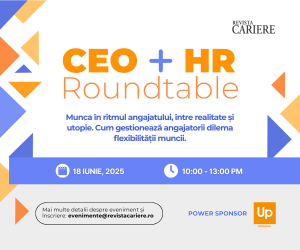 CEO + HR Roundtable | 18 iunie 2025, București