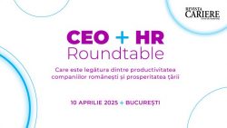 CEO + HR Roundtable | 10 Aprilie 2025