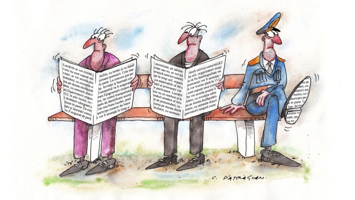 Costel Pătrășcan, caricaturistul cu care râzi, oftezi sau te superi... depinde de ce parte a creionului te afli