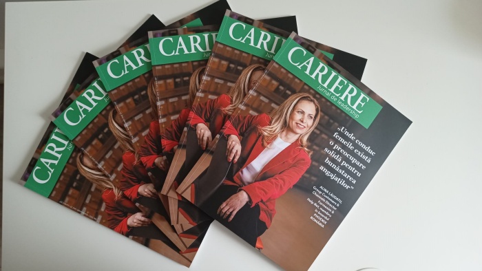 Revista CARIERE, ediția de mai: despre leadership cu sens și oameni care construiesc mai mult decât organizații
