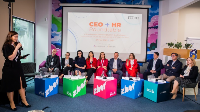 Marii angajatori din regiunea Moldovei: Investim în cele mai noi tehnologii ca să fim mai performanți și ca să livrăm produse de calitate | CEO+HR Roundtable