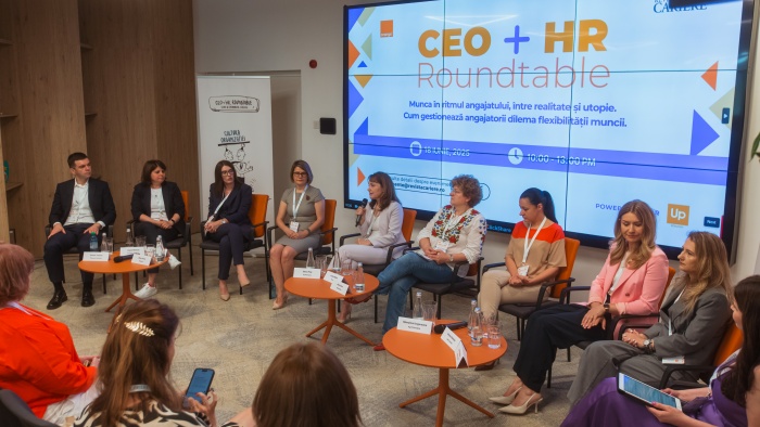 Flexibilitatea bazată pe încredere devine noua normă? Cum construiesc companiile sentimentul de apartenență în era muncii de oriunde | CEO + HR Roundtable