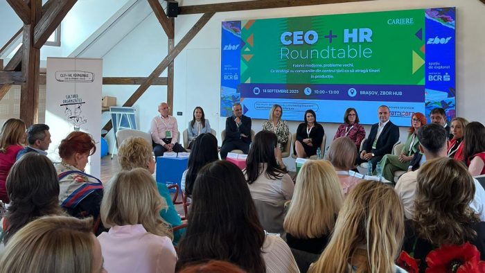 Astăzi au loc cele mai importante evenimente ale acestei săptămâni: CEO+HR Roundtable București și Brașov. Lideri de top dezbat provocările pieței muncii